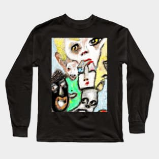 The Harlequins and The Mad Cow Long Sleeve T-Shirt